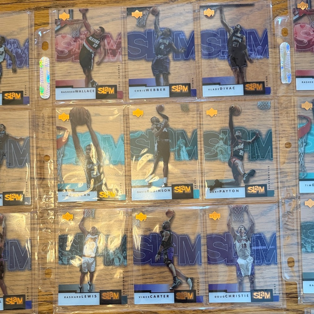 Upper Deck 2000 SLAM Basketball Trading Card Collection in Protective Sheets - Picture 3 of 16